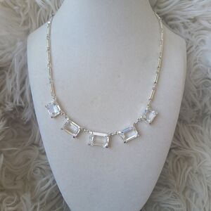 Swarovski Crystal Necklace- Good Used Condition